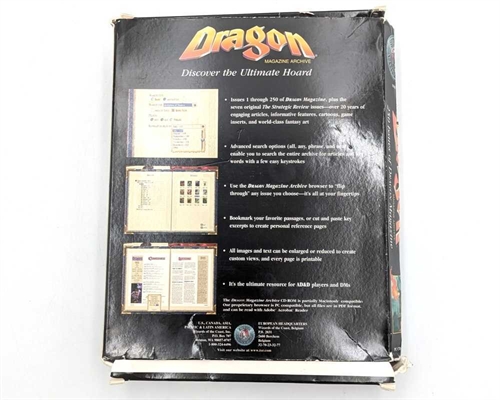 Dragon Magazine Archive - 250 Issues (C Grade) (Used)